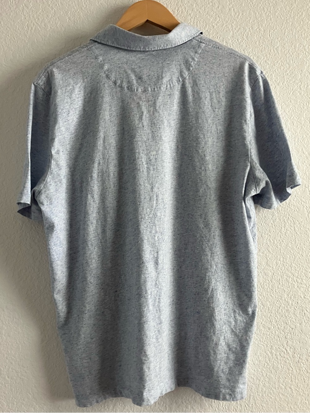 Men's Blue Polo - Picture 5 of 7